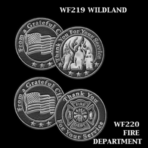 Wildland and Fire Department Token of Appreciation