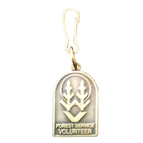 Forest Service Volunteer Zipper Pull (DISCONTINUED)