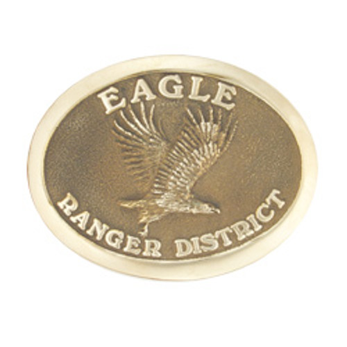 Eagle Ranger District Buckle