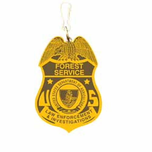 Forest Service Law Enforcement Zipper Pull