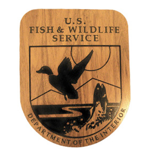 Fish & Wildlife Service Shield Plaque