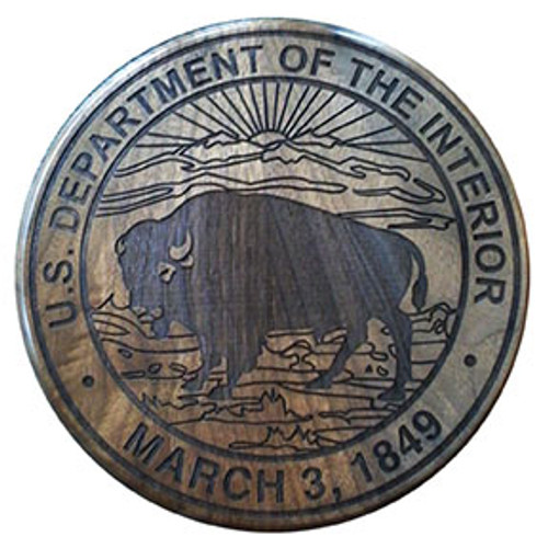 Department of the Interior Plaque
