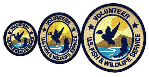 Fish & Wildlife Service Volunteer Patch - Medium