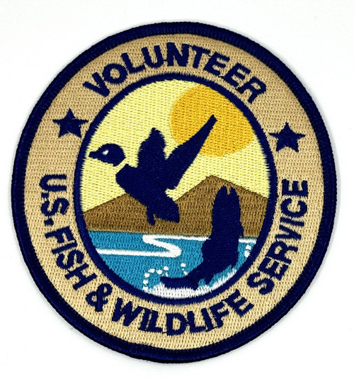 Fish & Wildlife Service Volunteer Patch - Large