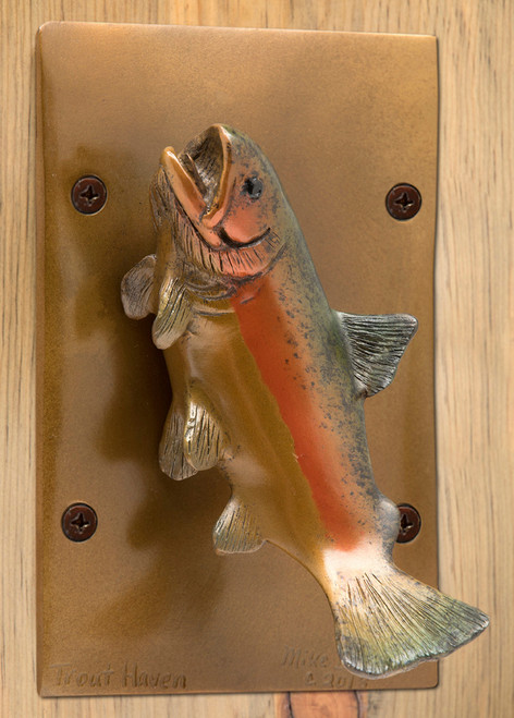 Pacific North west Rainbow Trout Buckle