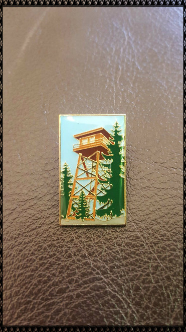 Lookout Tower Lapel Pin 