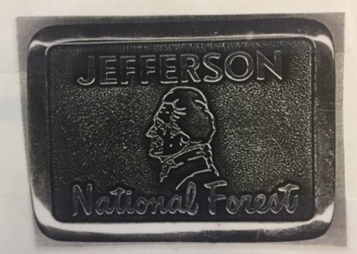 Jefferson National Forest Buckle