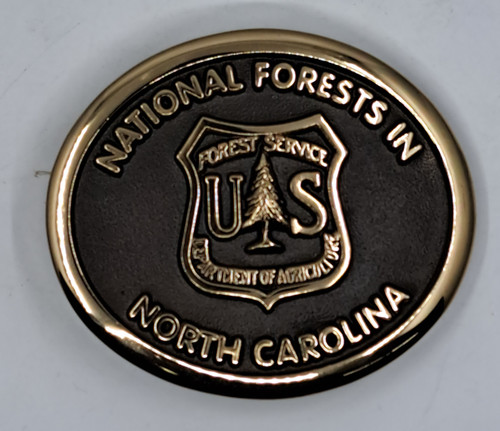 National Forests in North Carolina Buckle (2013)