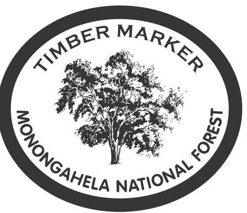 Monongahela National Forest Timber Marker Buckle