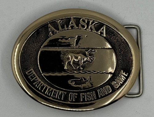 Alaska Department of Fish & Game Buckle