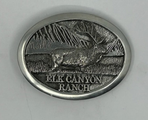 Elk Canyon Ranch Buckle (RESTRICTED)