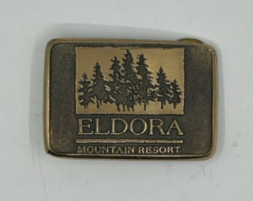 Eldora Mountain Resort Buckle