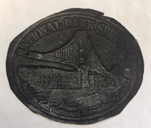 Golden Gate National Park Area Buckle