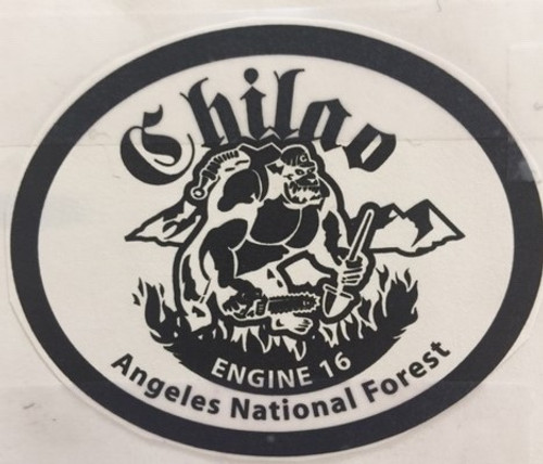 Chilao Engine 16 Angeles National Forest Buckle (RESTRICTED)