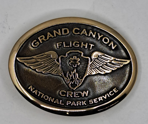 Grand Canyon Flight Crew National Park Service Buckle (RESTRICTED)