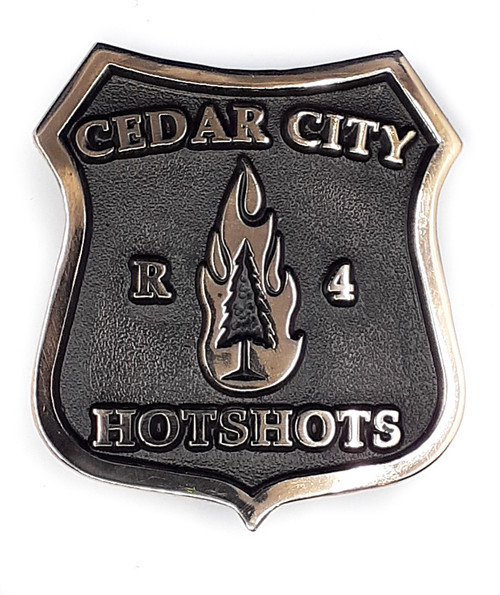 Cedar City Hotshots R4 Buckle (RESTRICTED)
