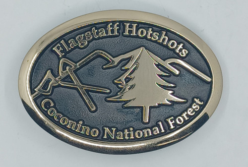 Flagstaff Hotshots (with tools) Buckle (RESTRICTED)