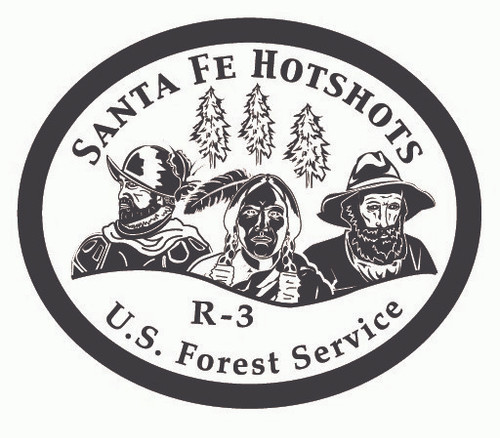 Santa Fe Hotshots R-3 Buckle (RESTRICTED)