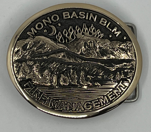 Mono Basin BLM Fire Management Buckle (RESTRICTED)
