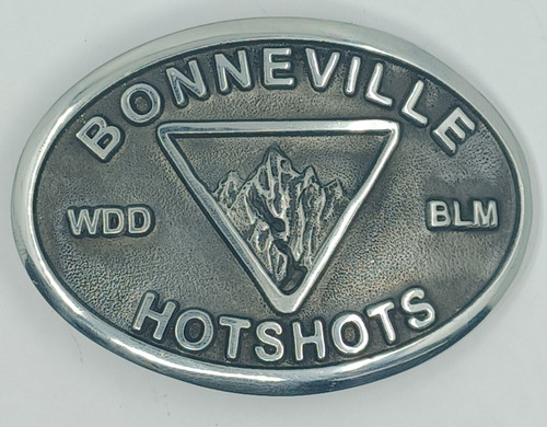 Bonneville Hotshots WDD BLM Buckle OVERSIZED (RESTRICTED)