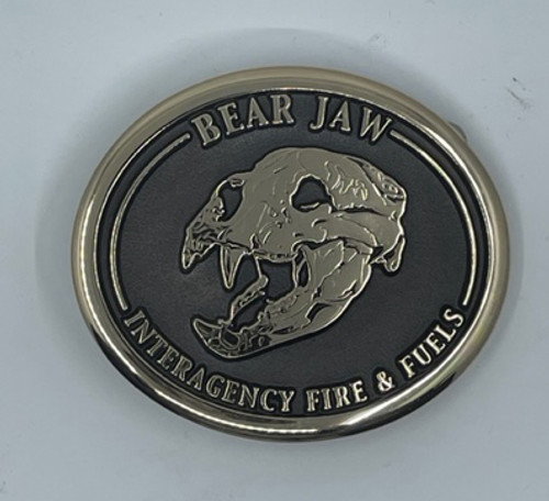 Bear Jaw Interagency Fire & Fuels Buckle (RESTRICTED)