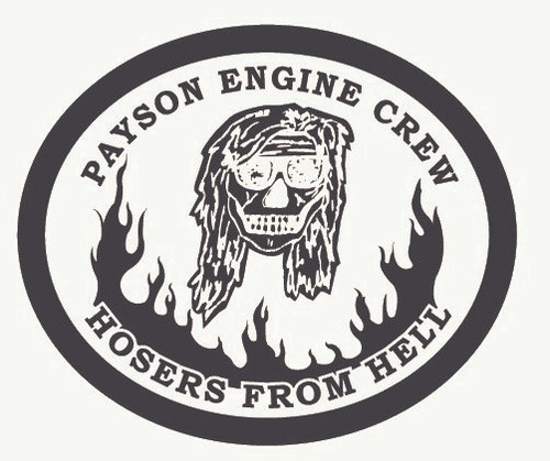 Payson Engine Crew Hosers from Hell Buckle (RESTRICTED)