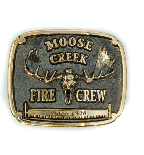 Moose Creek Fire Crew Buckle (RESTRICTED)