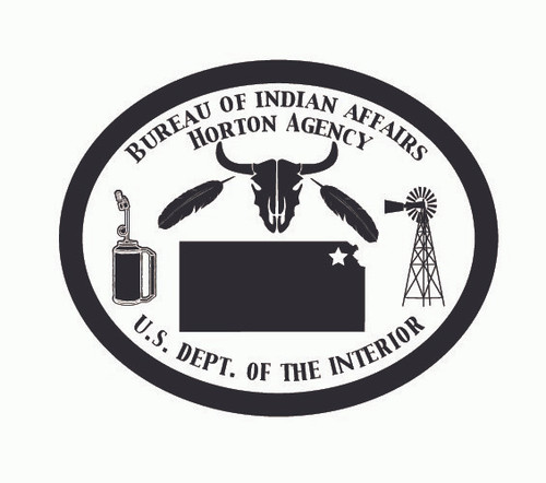 Horton Agency Bureau of Indian Affairs Buckle (RESTRICTED)