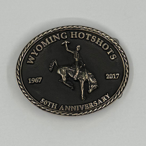 Wyoming Hotshots 50th Anniversary Buckle (RESTRICTED)