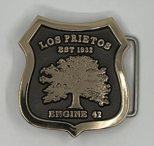 Los Prietos Engine 42 Buckle (RESTRICTED)