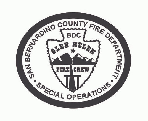 Glen Helen Fire Crew Buckle (RESTRICTED)