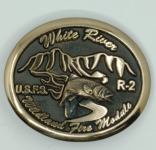 White River Wildland Fire Module R-2 Buckle (RESTRICTED)