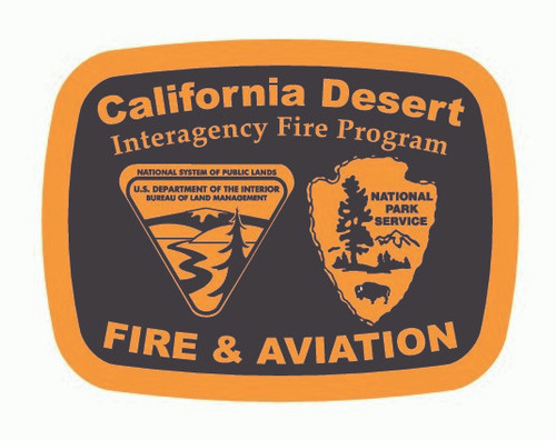 California Desert Interagency Fire & Aviation Buckle (RESTRICTED)