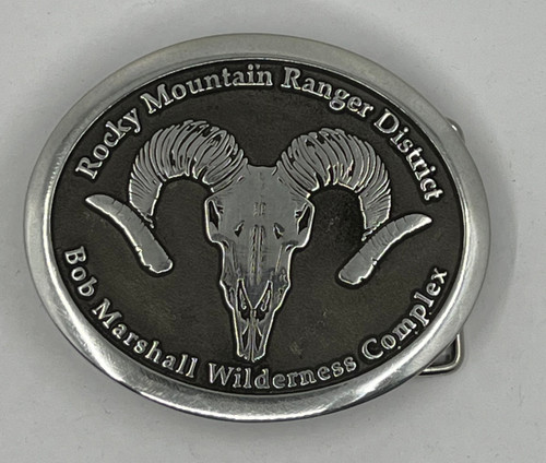 Rocky Mountain Ranger District Bob Marshall Wilderness Complex Buckle