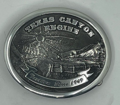 Texas Canyon Engine Buckle (RESTRICTED)