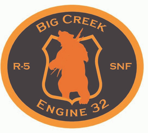 Big Creek Engine 32 Buckle (RESTRICTED)