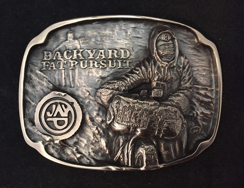 Backyard Fat Pursuit Buckle (RESTRICTED)