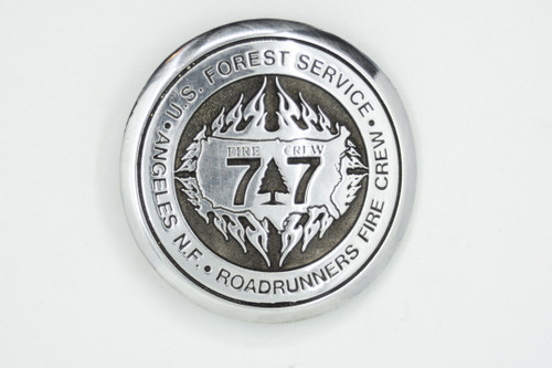 Angeles National Forest Roadrunners Fire Crew 77 Buckle (RESTRICTED)