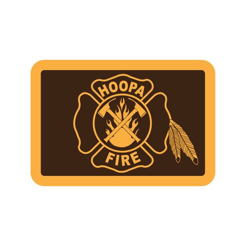 Hoopa Fire District Buckle (RESTRICTED)
