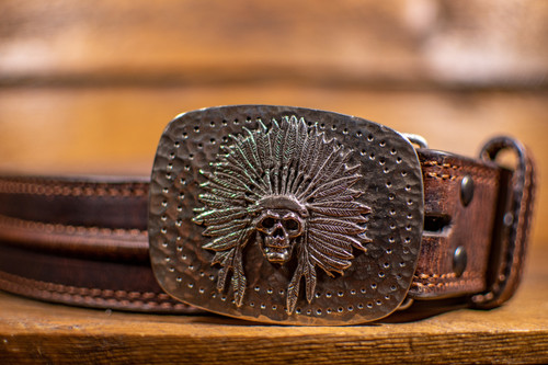 Skull Headdress Buckle