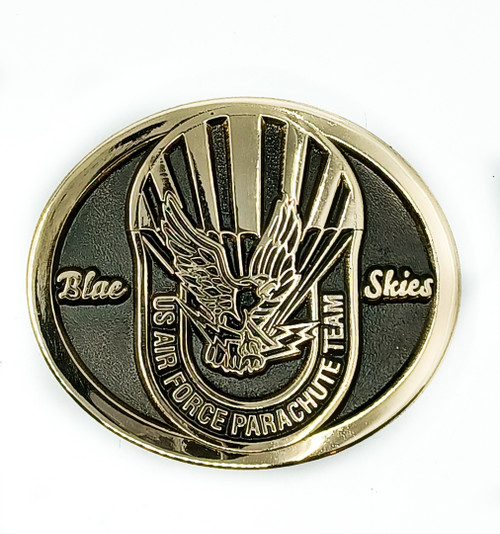 Blue Skies US Air Force Buckle (RESTRICTED)