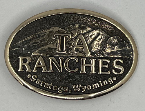 TA Ranch (new) Buckle (Large) (RESTRICTED)