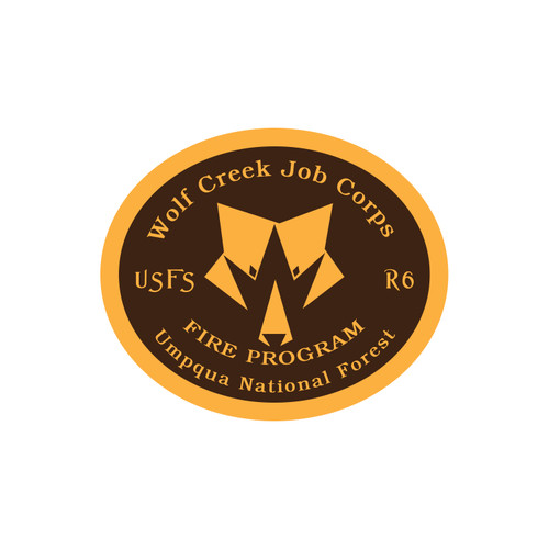 Wolf Creek Job Corps Fire Program Buckle (RESTRICTED)