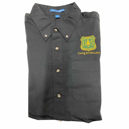 Forest Service Men's Long Sleeved Twill Shirt 30% Off