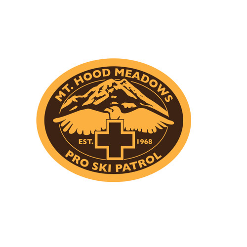 Mt. Hood Meadows Pro Ski Patrol Buckle (RESTRICTED)