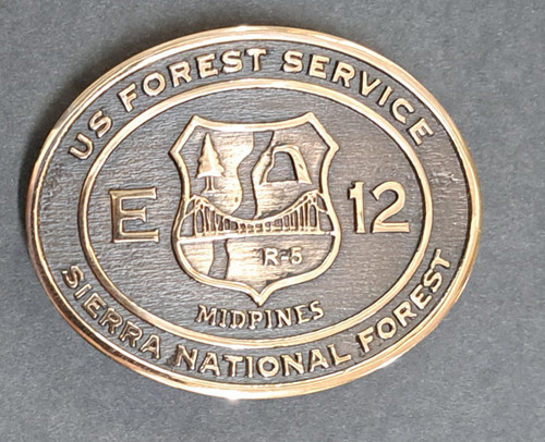 Midpines E-12 Sierra National Forest Buckle (RESTRICTED)