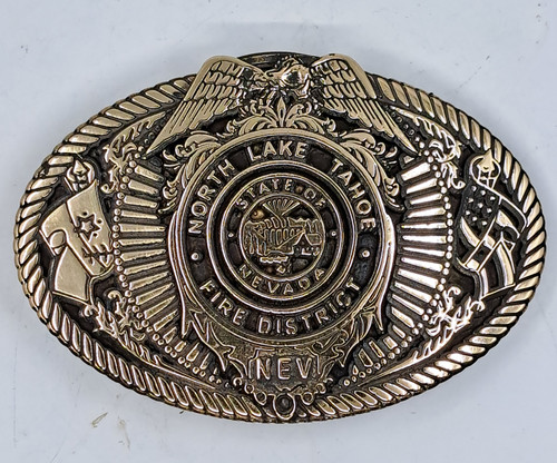 North Lake Tahoe Fire District Buckle (RESTRICTED)