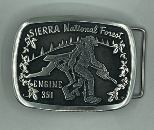 Sierra National Forest Engine 351 Buckle (RESTRICTED)