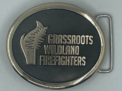 Grassroots Wildland Firefighters Buckle (RESTRICTED)