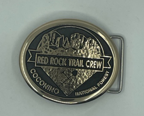 Red Rock Trail Crew Coconino National Forest Buckle (RESTRICTED)